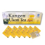 Kangen Ukon Tea box includes 60 tea bags